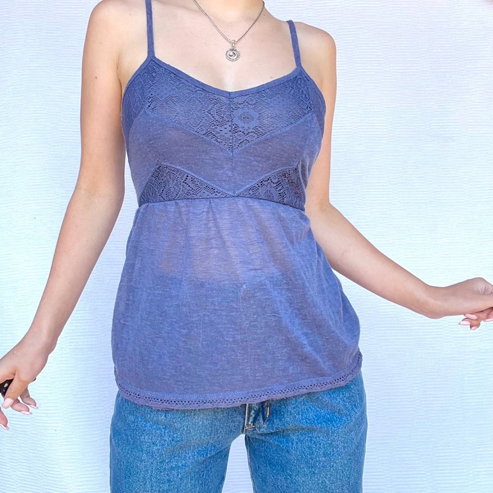 Aeropostale tie back tank